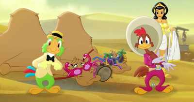 (nervous chuckle) - Legend of the Three Caballeros