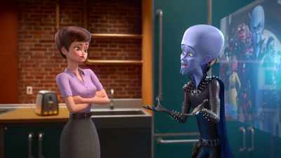 (nervous laugh)
But eventually, I realized - Megamind vs. the Doom Syndicate