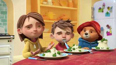 [nervous laugh] He means, um… - The Adventures of Paddington