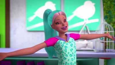 [nervous laughter] - Barbie: A Touch of Magic
