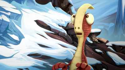 (Nervous squeals) - Gigantosaurus