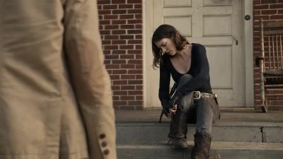 Nervous twitch? - The Walking Dead