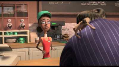 (NERVOUSLY) We have the
Madagascar Emerald Peaberry, - The Addams Family