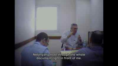 Netanyahu read the entire
document in front of me. - The Bibi Files