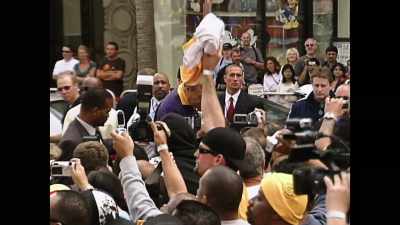 Never did we think
that it would involve - Legacy: The True Story of the LA Lakers
