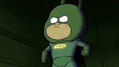 Never ever, ever, ever,
ever, ever, get it back. - Merry Little Batman