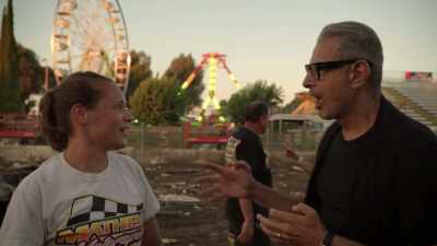 Never gotten first place
He's always beaten me - The World According to Jeff Goldblum