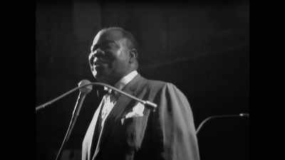 Never happened before." - Louis Armstrong's Black & Blues