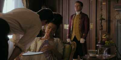 Never. I shall stay here
and grow our king. - Queen Charlotte: A Bridgerton Story