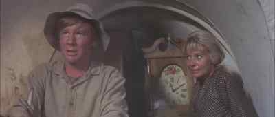 Never known that a clock
could be scared before. - The Way West