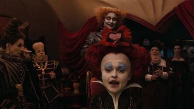 Never mind him he's mad Come along - Alice in Wonderland