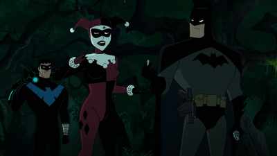 Never mind! Some Boy Scout
you turned out to be. - Batman and Harley Quinn