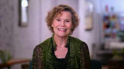 Never said a critical word,
never said a critical word. - Judy Blume Forever