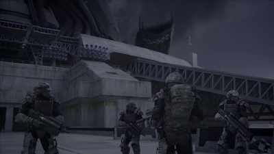 Never seen storms like this. Ah! - Starship Troopers: Traitor of Mars