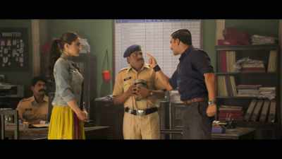 Never talk about bribe's in this
Police Station again, understand? - Simmba