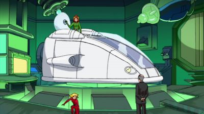 Never thought I'd be happy
about going up 15 dress sizes. - Totally Spies!