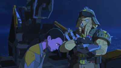 Never thought you'd make
it off the station, Synara. - Star Wars Resistance
