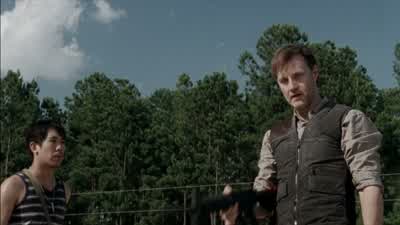 Never waste a bullet, son. - The Walking Dead