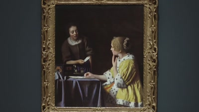 Nevertheless, this was
a distinct and popular prop, - Vermeer: The Greatest Exhibition