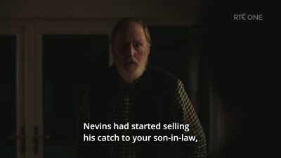 Nevins had started selling
his catch to your son-in-law, - North Sea Connection