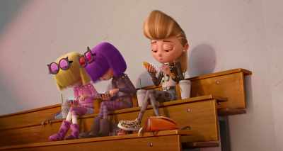 New girl, did you totally,
like, skip classes this morning? - Gnome Alone