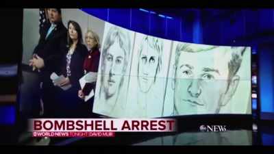 NEWS ANCHOR 2:
Joseph DeAngelo, now 72, - I'll Be Gone in the Dark