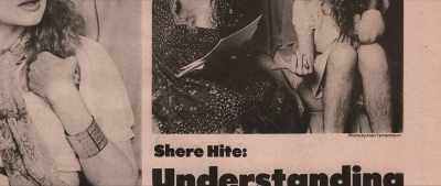News Weekly, biggest sex study - The Disappearance of Shere Hite
