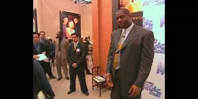 [newscaster 2] At a recent convention
for television programmers, - They Call Me Magic