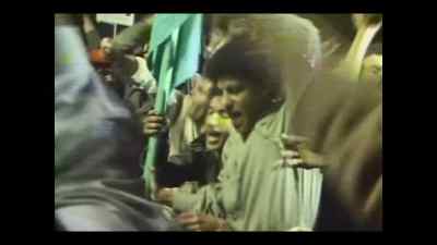 NEWSCASTER 4: Suicide squads
will be sent to attack
American targets. - Lockerbie: A Search for Truth