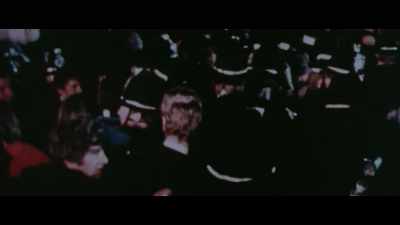 [newscaster 4] Sutcliffe was led up
into the dock - The Ripper