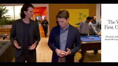 Newscaster:
Back at WeWork, Adam Neumann is
also hoping to change - Generation Hustle