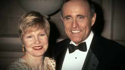 [newscaster] His wife
Donna Hanover, - Giuliani: What Happened to America's Mayor?
