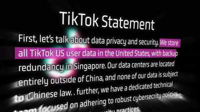 NEWSCASTER: TikTok has said, - TikTok, Boom.