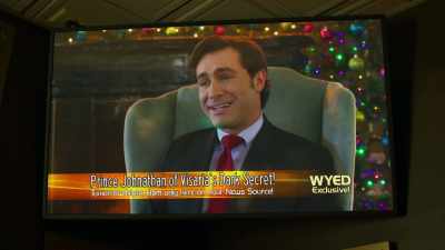 [newscaster] Tomorrow night,
a WYED exclusive interview - A Royal Christmas Holiday