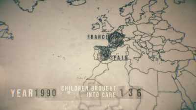 NEWSREADER: 30 adults were arrested - Children of the Cult
