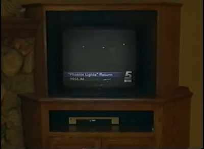 NEWSREADER (on TV): ...phenomenon has returned. - Phoenix Forgotten