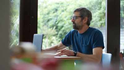 Newsreader: Protesters
are taking to the streets - Louis Theroux: Life on the Edge