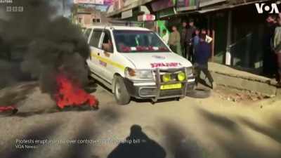 NEWSREADER: There have been violent
protests in major cities - India: The Modi Question