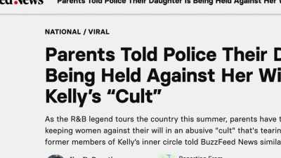 NEWSWOMAN:
According to the report, - Surviving R. Kelly