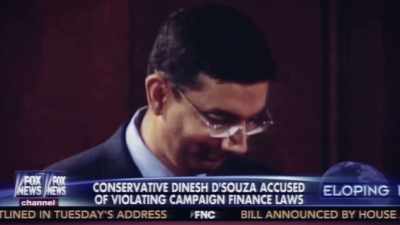 NEWSWOMAN:
Dinesh D'Souza was indicted - Trump Card
