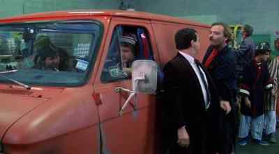 Newton, I'm seeing a blip
on my scope. Drive slowly. - Strange Brew