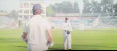 Next batsman is captain Ravinder. - Jersey