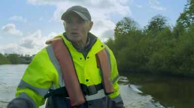 Next, we head into the
vast Shannon estuary, - World's Most Scenic River Journeys