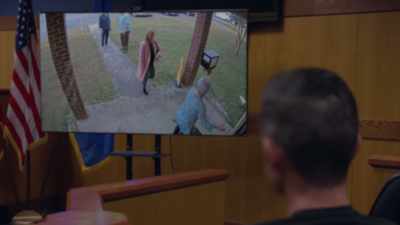 Next, jurors
are shown CCTV images - Trump: The Criminal Conspiracy Case