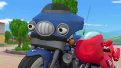 - Next rule:
always stop and look - Ricky Zoom