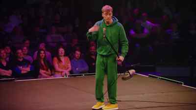 Next stop, an old man gets
up to leave the train. - James Acaster: Hecklers Welcome