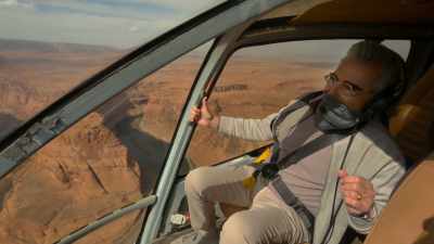 Next stop, the beautiful Tower Butte, - The Reluctant Traveler with Eugene Levy
