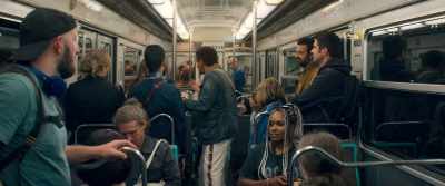 Next stop, we'll cheer up
anyone who gets on! - Life For Real