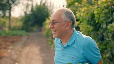 Next, the creamy nuggets
of mozzarella di bufala - Stanley Tucci: Searching for Italy