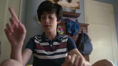 Next to the math trailer?
Are you gonna propose? [chuckles] - Diary of a Future President